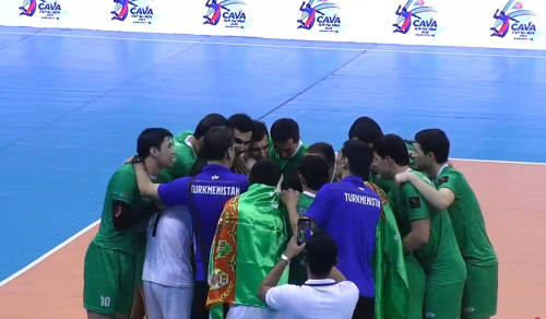 तुर्कमेनिस्तानले जित्यो काभा कप पुरुष भलिबलको उपाधि