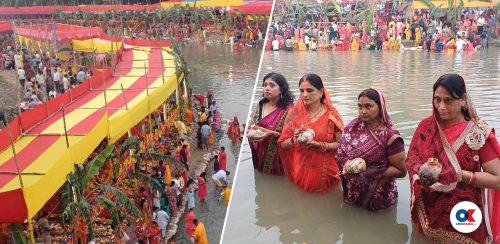 विराटनगरमा छठको उत्सव (तस्वीरहरू)