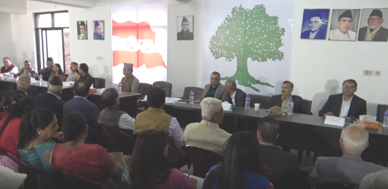 कांग्रेस केन्द्रीय समिति बैठक भोलि बिहान ११ बजे पुनः बस्ने
