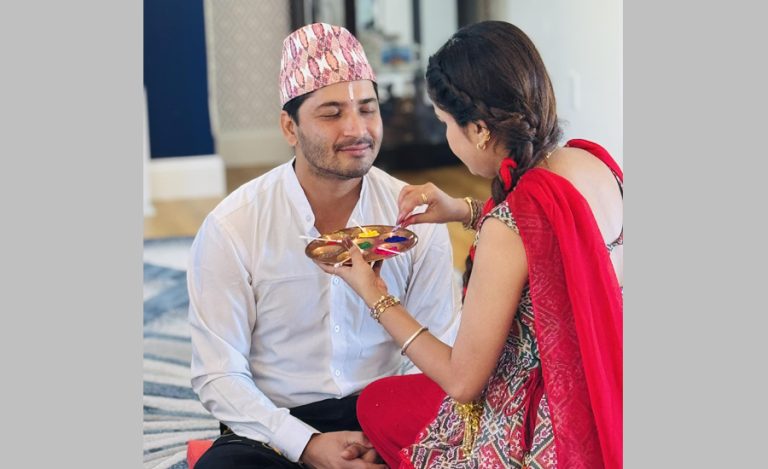 दाजुबहिनी भएको जवाफ दिन एलिना-प्रतापले अमेरिकाबाटै ल्याउँदैछन् तिहार गीत