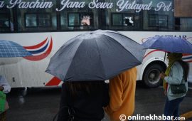 आज झापामा सबैभन्दा बढी वर्षा