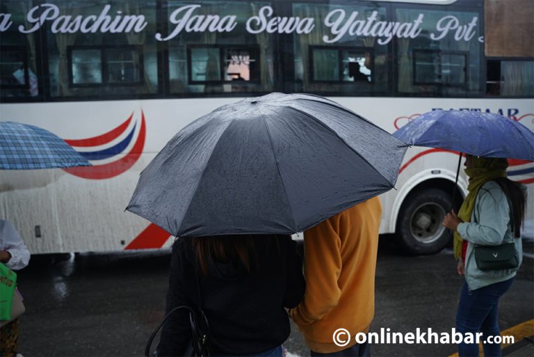 आज झापामा सबैभन्दा बढी वर्षा