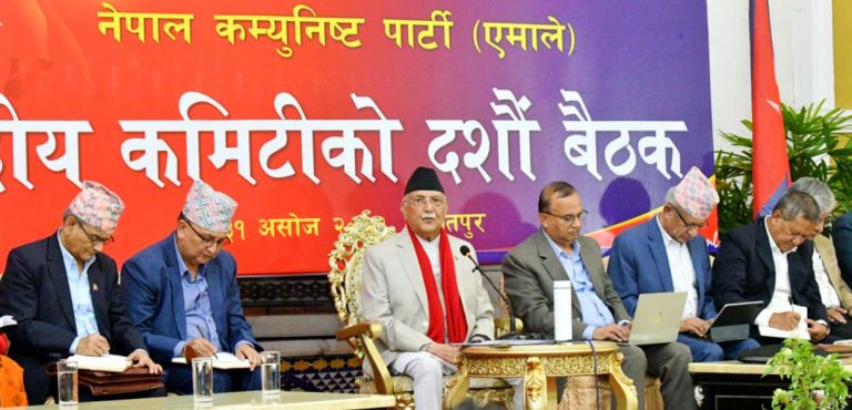 भदौ २४ मा देशलाई खरानी बनाउने कुचेष्टा भयो: ओली