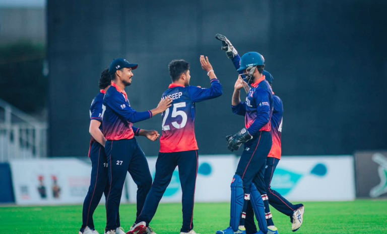 यूएईसँग नेपालको हार