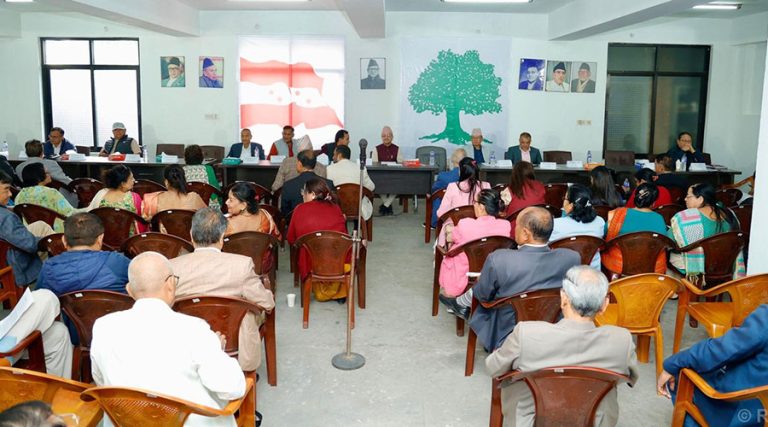 कांग्रेस केन्द्रीय समितिको बैठक भोलि पुनः बस्ने