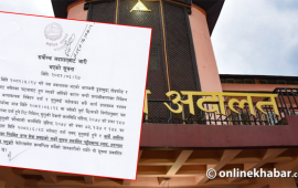 सर्वोच्च अदालतले पर्सिदेखि रिट दर्ता गर्ने