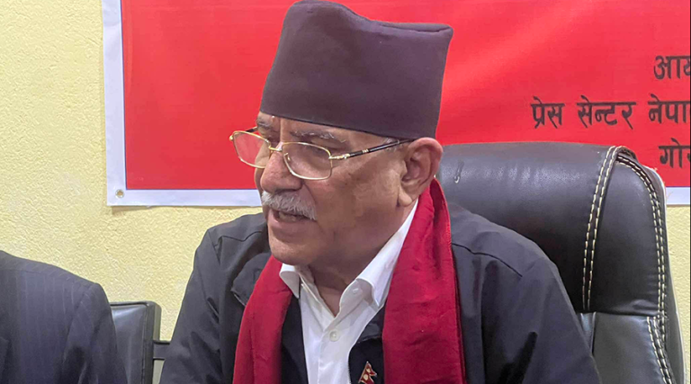 प्रचण्डले भने : अन्तरिम सरकार कामभन्दा चुनाव गराउन केन्द्रित होस्