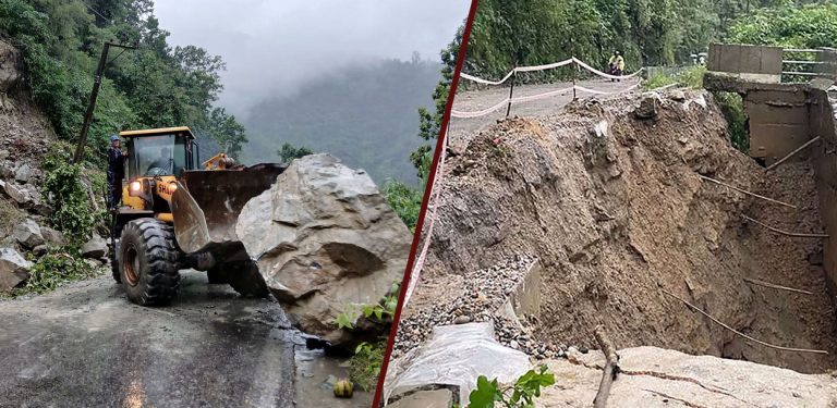 भारी वर्षाले टुटायो देशभरको सडक सञ्जाल, दिनभर अरू के-के भयो ?