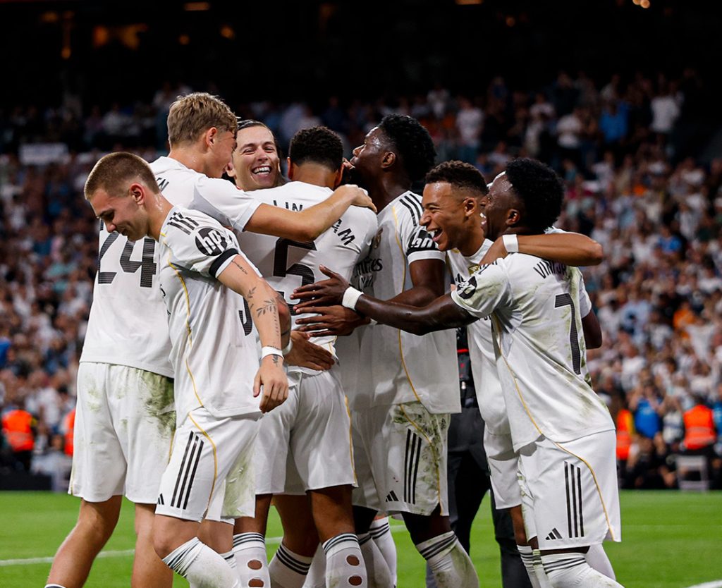 भिनिसियसको दुई गोलमा रियल फेरि शीर्ष स्थानमा