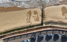 बालुवामा बनाइने यी कला, जुन क्षणिक हुन्छन्