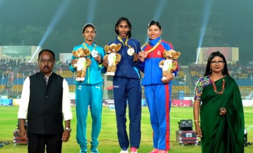 साउथ एसियन एथ्लेटिक्स च्याम्पियनसिप : सन्तोषीको अर्को कीर्तिमान, जितिन् कांस्य पदक