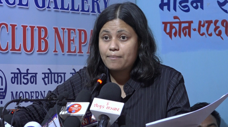 जेनजी रेडफोर्स गठनको घोषणा गर्दै संयोजक तिमिल्सिनाले भनिन्- भ्रष्टाचारमा दोषी पुष्टि भए प्रचण्डलाई पनि जेल हालियोस्