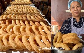 विशेष खालको सेलरोटी बनाएर ग्नाहकको मन जितिरहेकी सुमन