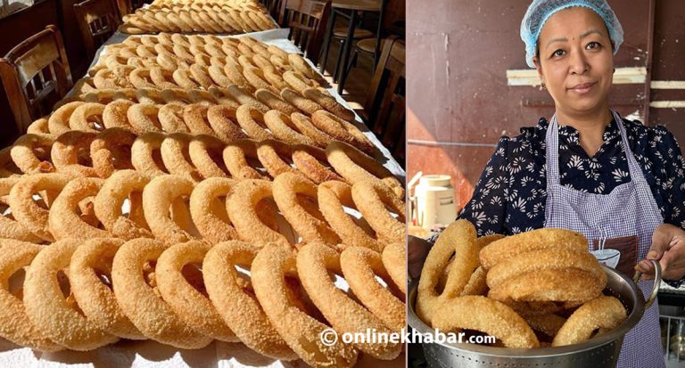 विशेष खालको सेलरोटी बनाएर ग्नाहकको मन जितिरहेकी सुमन