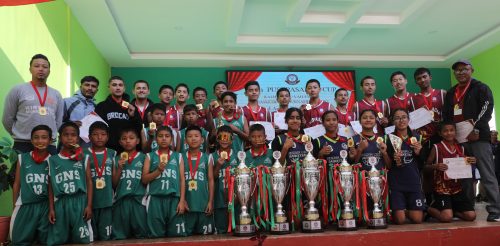 पुष्पसदन, ग्रिनफिल्ड र स्वर्णिमलाई उपाधि