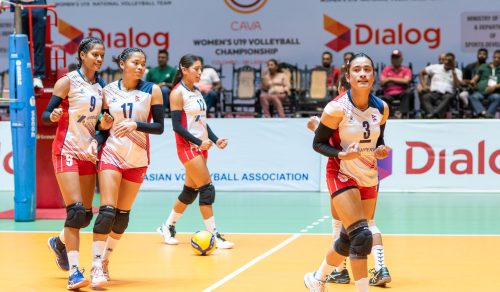 काभा यू-१९ महिला भलिबलमा नेपालले श्रीलंकालाई हरायो