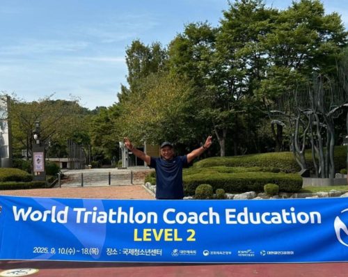 सानो भाईले पूरा गरे विश्व ट्रायथलन प्रशिक्षकको लेभल टु कोर्स
