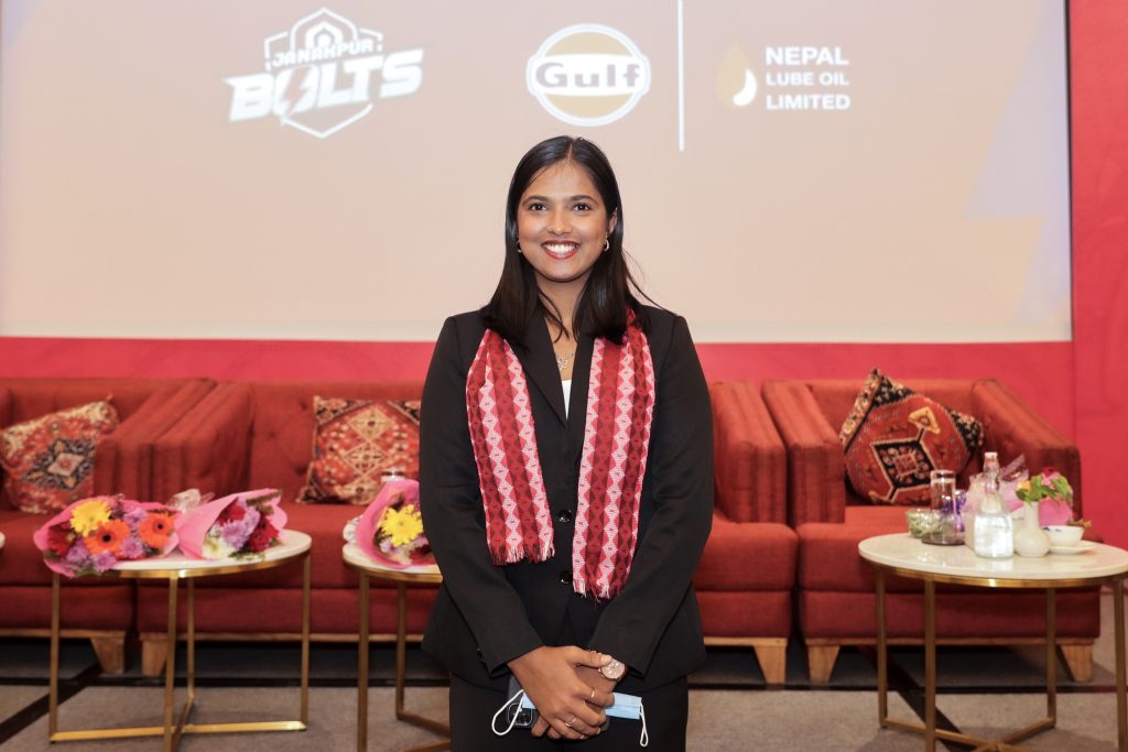 पूजा महतोलाई जनकपुर बोल्ट्सको ‘फेस अफ द बोल्ट्स’मा निरन्तरता