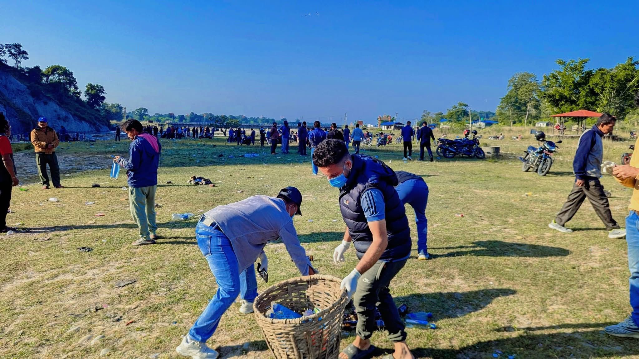 पर्यटन समिति अगुवाइमा पर्यटकीय स्थल सरसफाइ