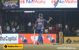 बसिरको सानदार ब्याटिङमा विराटनगरको रोमाञ्चक जित