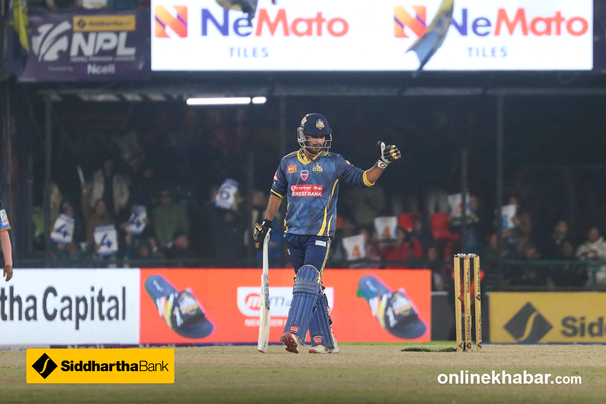 बसिरको सानदार ब्याटिङमा विराटनगरको रोमाञ्चक जित