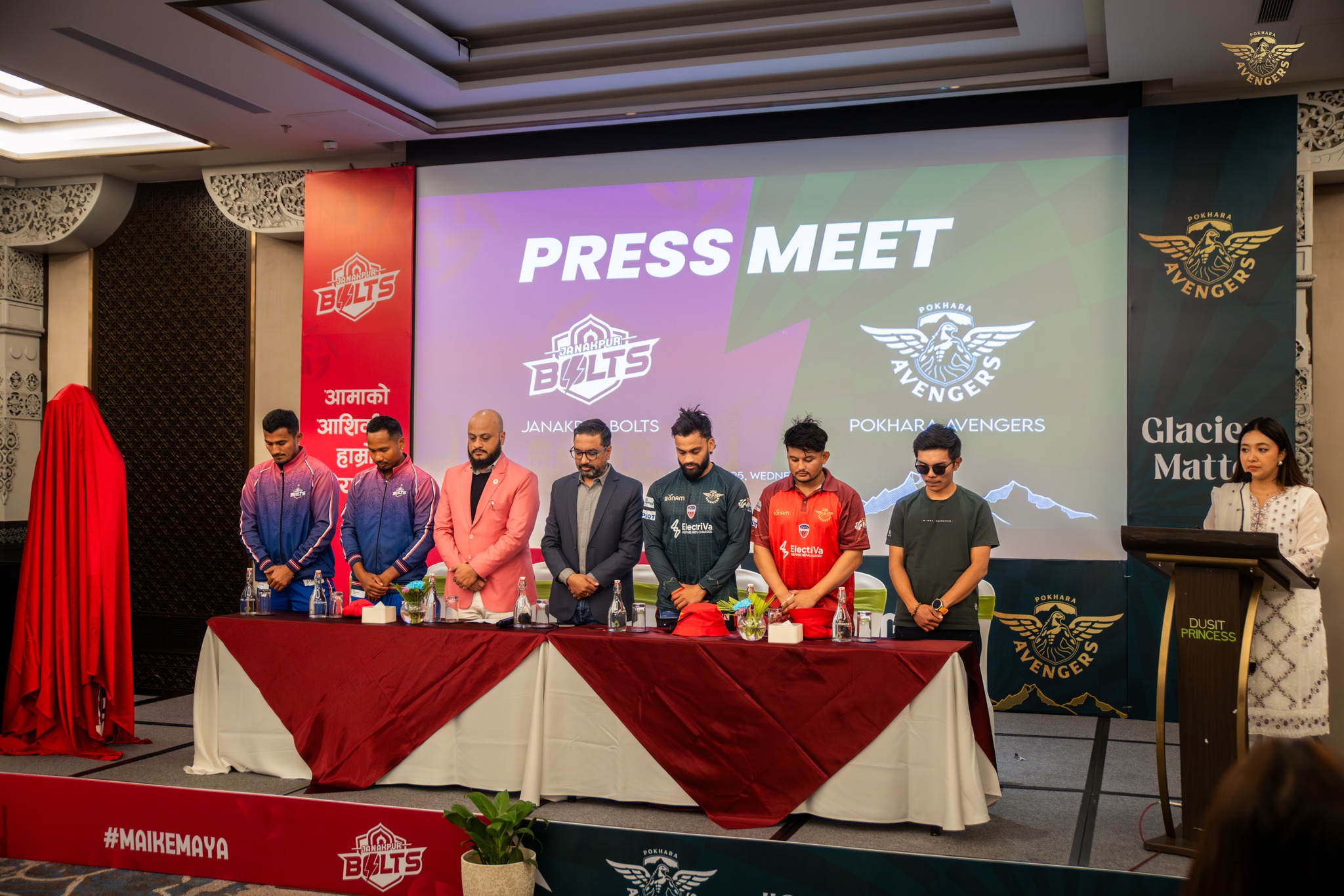 पोखरा एभेन्जर्सले जनकपुरविरुद्ध हरियो जर्सी लगाएर खेल्ने