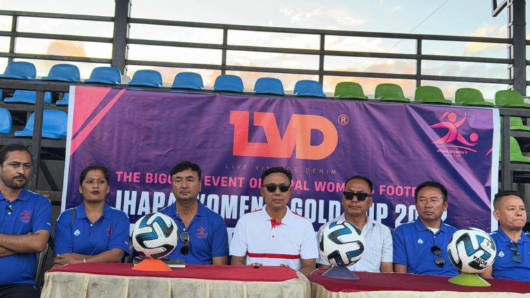 एलभिडी झापा महिला गोल्डकपको तयारी पूरा