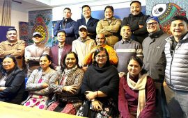 रास्वपा र विवेकशील साझाको एकता घोषणासभा आइतबार