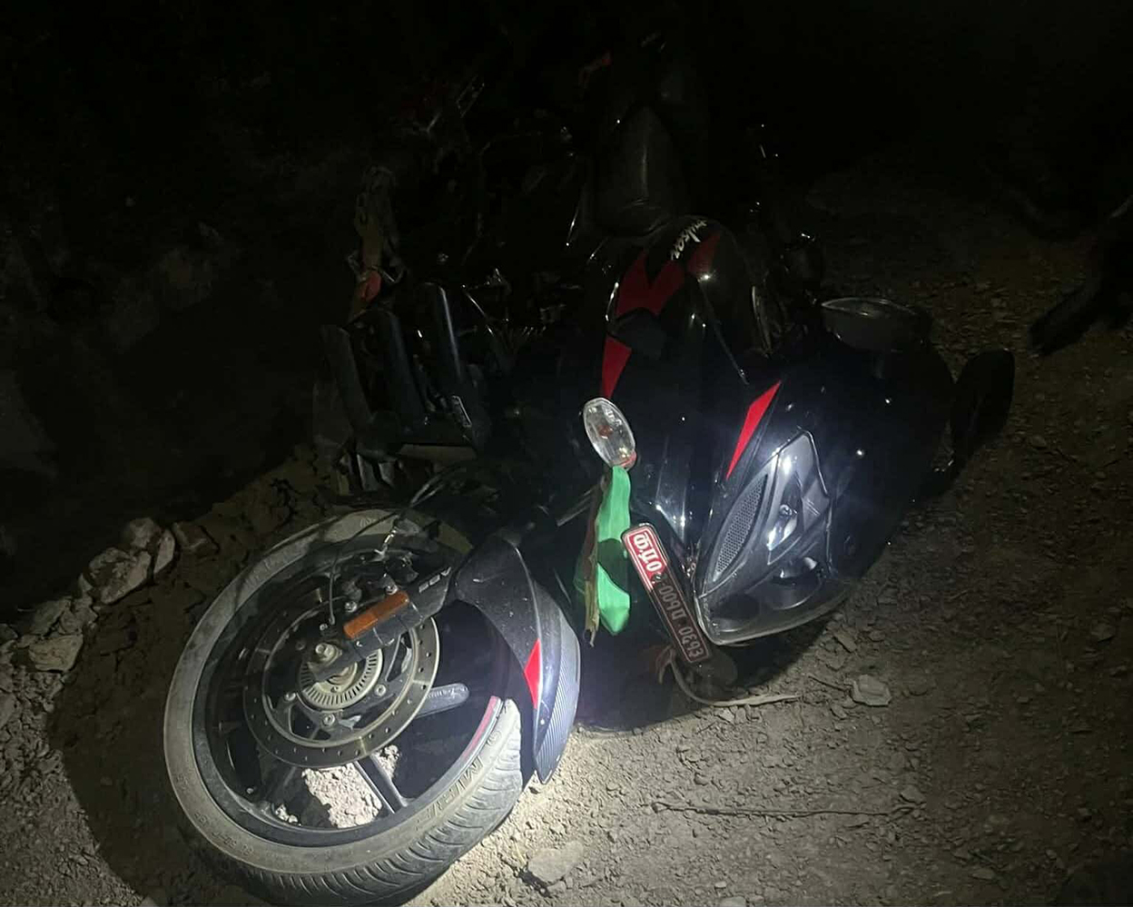 रुकुमपश्चिममा मोटरसाइकल दुर्घटना हुँदा प्रधानाध्यापक खत्रीको मृत्यु