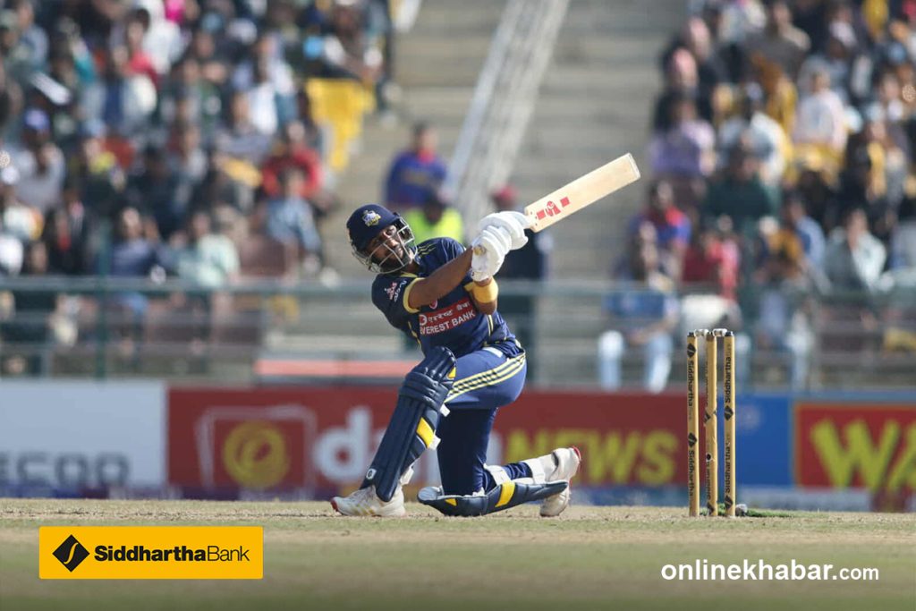 जनकपुरको उत्कृष्ट बलिङमा १३५ रनमा रोकियो विराटनगर किंग्स