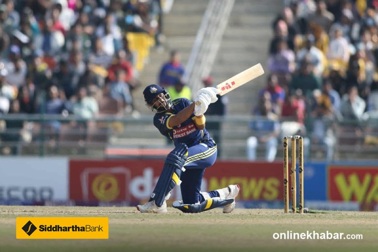 जनकपुरको उत्कृष्ट बलिङमा १३५ रनमा रोकियो विराटनगर किंग्स