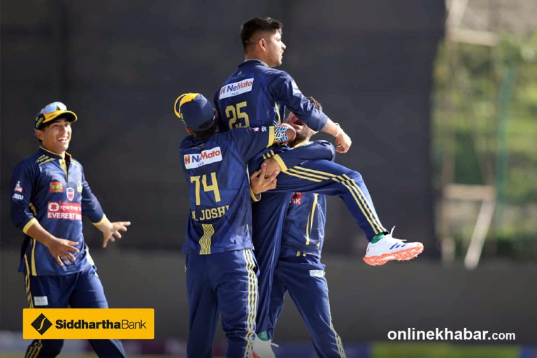 थ्रिलिङ म्याचमा विराटनगर किंग्सले जनकपुर बोल्ट्सलाई ९ रनले हरायो