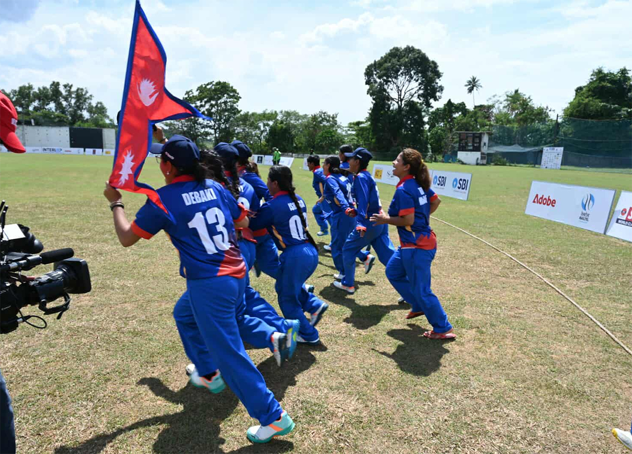 नेपाल ब्लाइन्ड महिला टी-२० विश्वकपको फाइनलमा