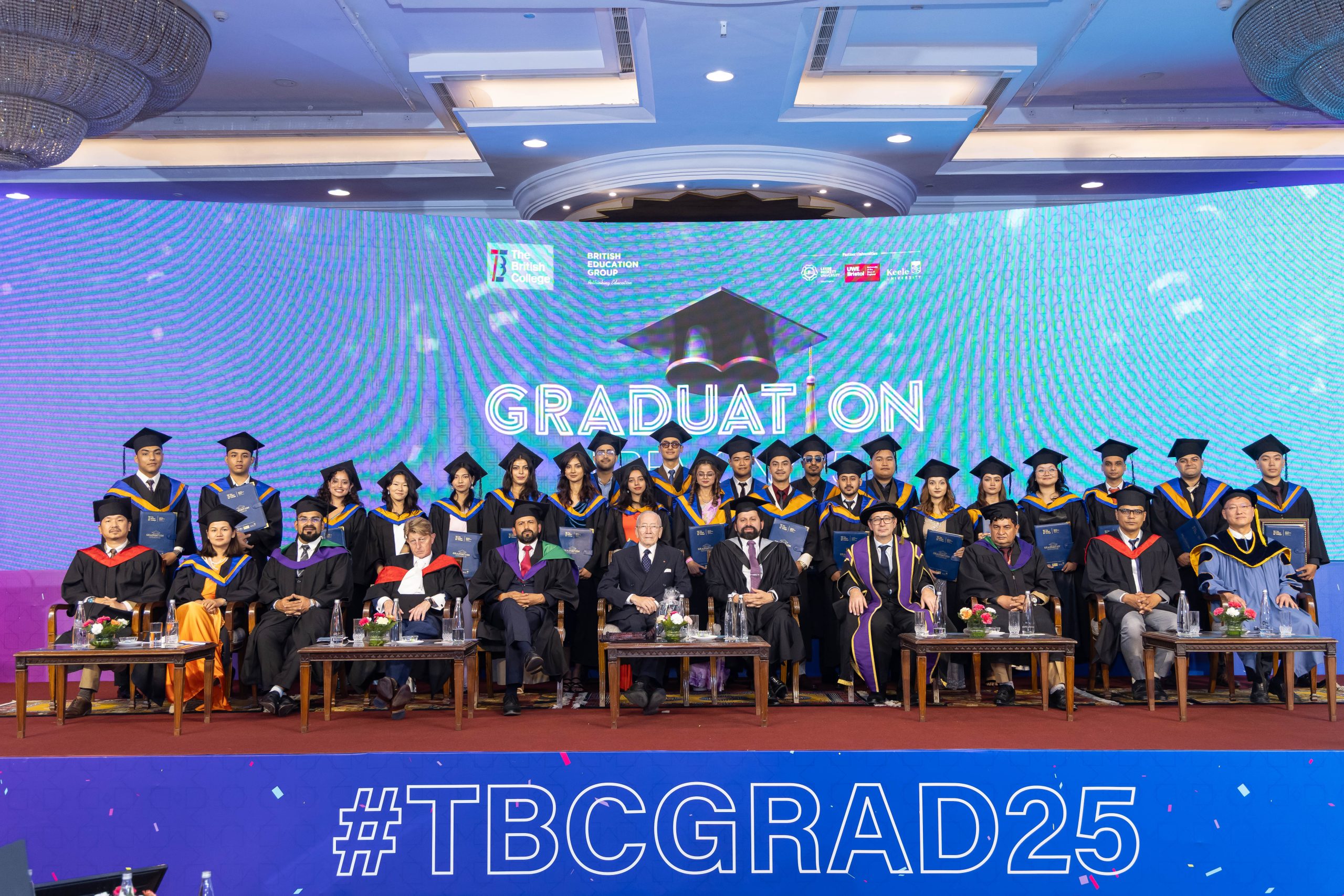 ब्रिटिस कलेजको ११औँ ग्र्याजुएसनमा ६ सय बढी ग्र्याजुएट सम्मानित