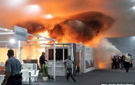 कोप–३० सम्मेलन आयोजना स्थलमा आगलागी