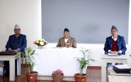 सचिवालय बैठकमा ईश्वर पोखरेलले भने- अध्यक्षमा प्रतिस्पर्धा गर्छु