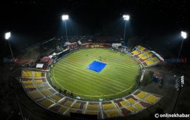 अब एक महिना यसैगरी बल्नेछ त्रिवि क्रिकेट मैदान (तस्वीरहरू)