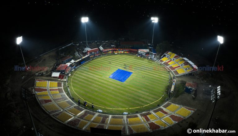 अब एक महिना यसैगरी बल्नेछ त्रिवि क्रिकेट मैदान (तस्वीरहरू)