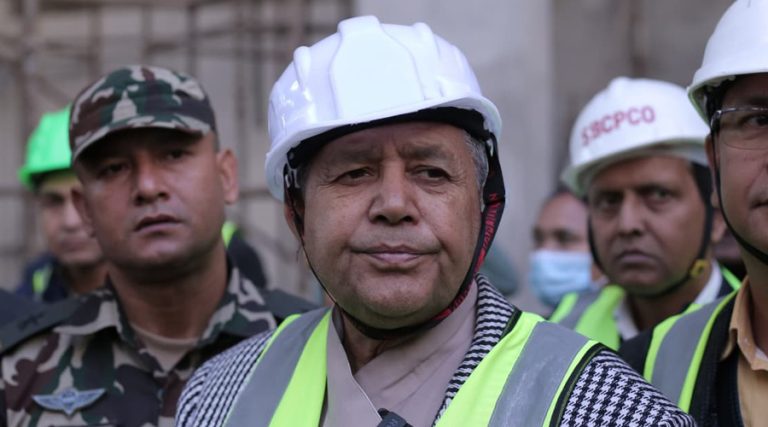 संघीय संसद् भवनको काम समयमै सक्न सभामुख घिमिरेको निर्देशन