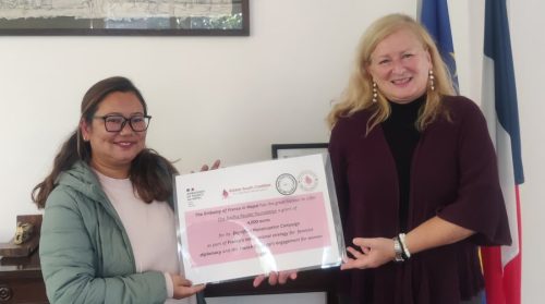 महिनावारी मर्यादाका लागि युवा नेतृत्वलाई फ्रान्सको सहयोग