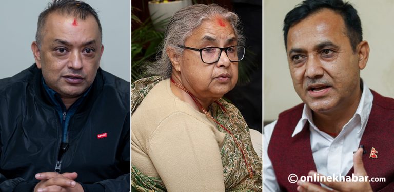 प्रधानमन्त्रीलाई गगन-विश्वले भने : चुनावका लागि एमालेलाई मनाउन प्रयास गर्छौं