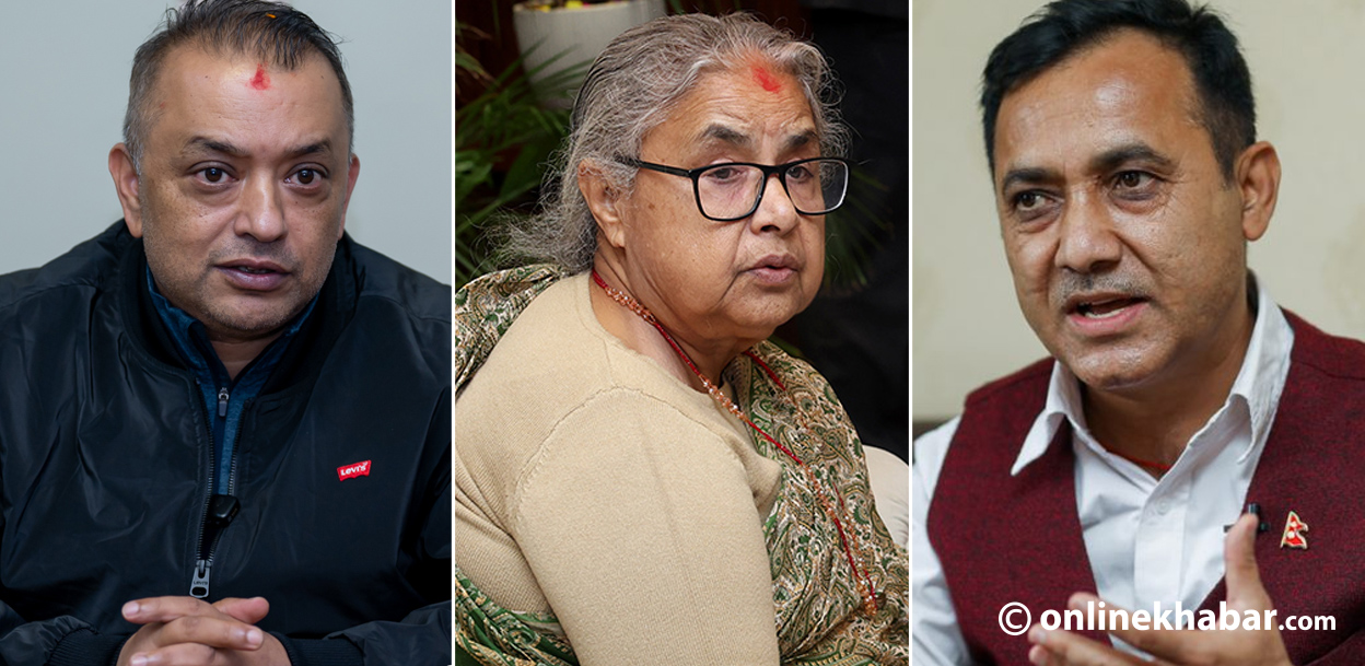 प्रधानमन्त्रीलाई गगन-विश्वले भने : चुनावका लागि एमालेलाई मनाउन प्रयास गर्छौं