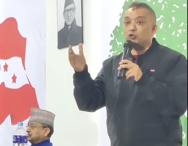 संविधान र प्रणाली जोगाउने जिम्मेवारी कांग्रेसको काँधमा छ: गगन थापा