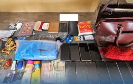 काठमाडौंको नेपालटारमा लुटियो महिलाको ब्याग, ४ जना पक्राउ