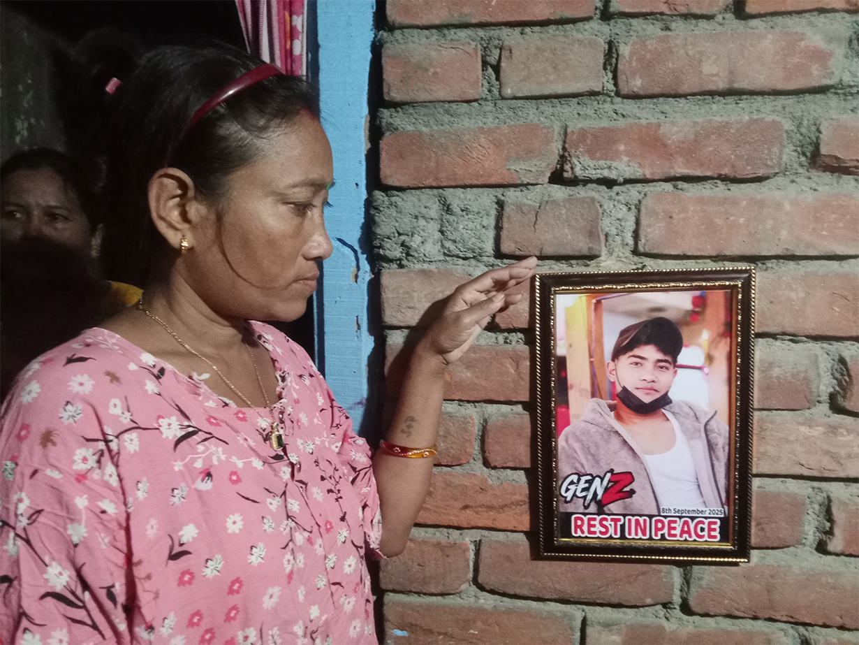 ‘घरको खाबो ढल्यो, अब मैले दुई छोरीहरूलाई कसरी पाल्नु ?’