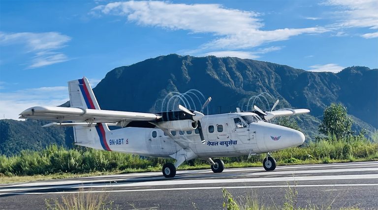 गुल्मीमा आजदेखि सातामा चार पटक हवाइ उडान सुरु