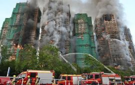 हङकङमा हाउजिङ कम्प्लेक्स आगलागी : मृत्यु हुनेको संख्या ५५ पुग्यो