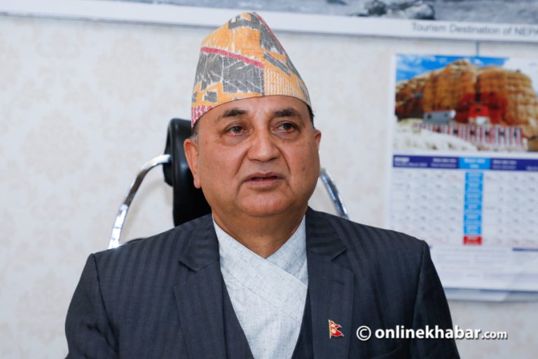 पूर्वराष्ट्रपति भण्डारीलाई पार्टी काममा फर्कने वातावरण निर्माण गरिनेछ : ईश्वर पोखरेल