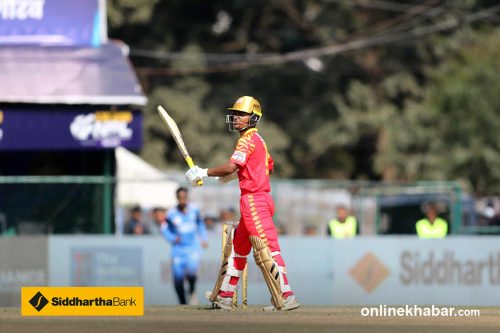 ट्रम्पलम्यानको आक्रामक ब्याटिङमा लुम्बिनीले कर्णालीलाई दियो १५७ रनको लक्ष्य