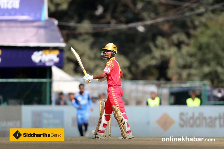 ट्रम्पलम्यानको आक्रमक ब्याटिङमा लुम्बिनीले कर्णालीलाई दियो १५७ रनको लक्ष्य